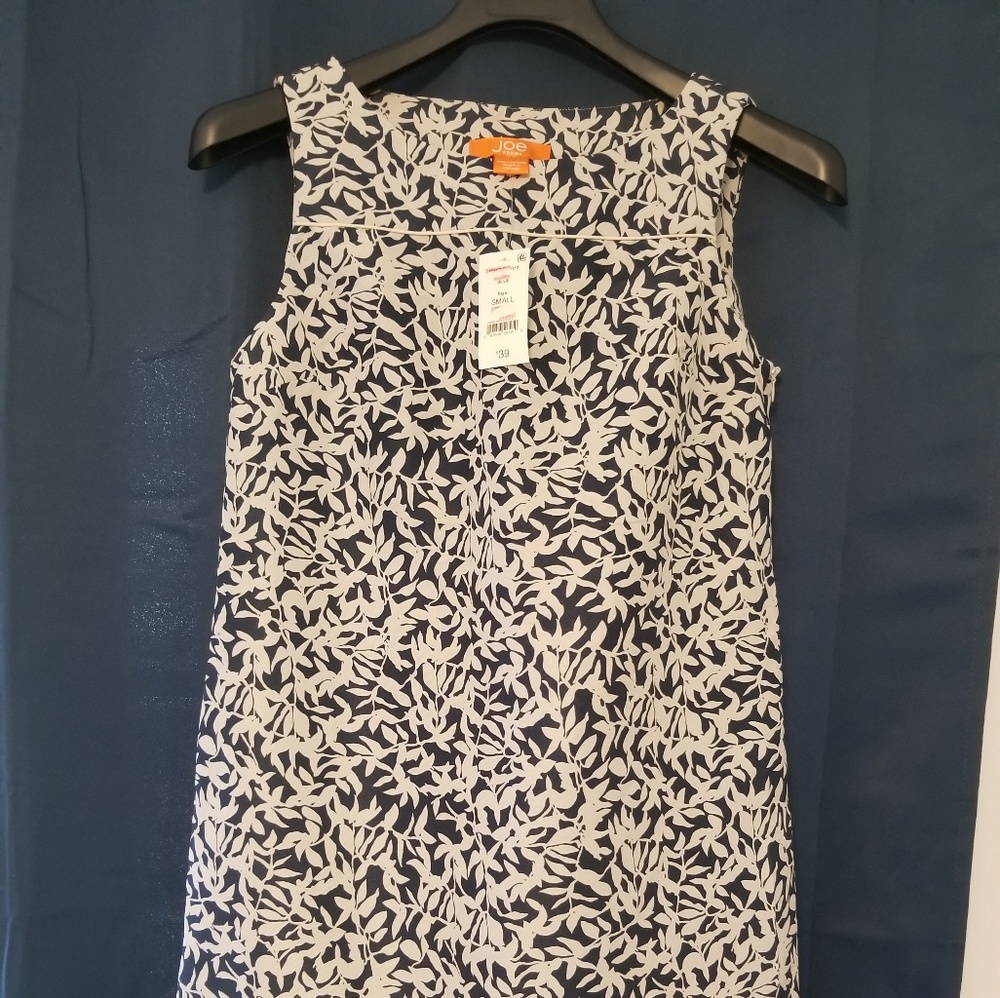 Navy and White dress